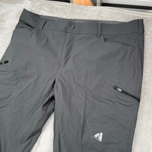 Eddie Bauer First Ascent Guide Pro Pants Mens 42x30 Gray Stretch Hiking Gorpcore